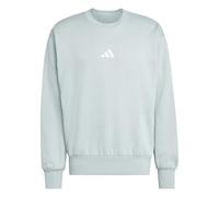 adidas Homme Essentials FEELCOZY Fleece Sweatshirt, Wonder Sage/White, XXL