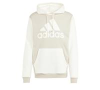 adidas Homme Essentials Fleece Big Logo Hoodie, Putty Grey/Off White, M