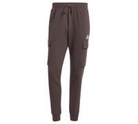 adidas Homme Essentials Fleece Regular Tapered Cargo Pants, Shadow Brown, S