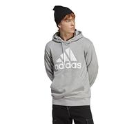 adidas Homme Essentials French Terry Big Logo Hoodie, Medium Grey Heather, XL