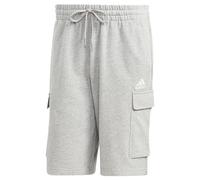 adidas Homme Essentials French Terry Cargo Shorts, Medium Grey Heather, L
