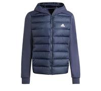 adidas Homme Essentials Hybrid Down Hooded Jacket, Legend Ink, M Tall