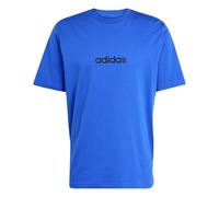 adidas Homme Essentials Linear Single Jersey Tee, Team Royal Blue/Black, L