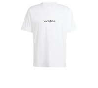 T-shirt adidas Essentials Linear Single manches courtes blanc noir - M