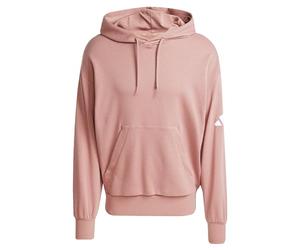 adidas Homme Essentials Lose FIT Three Bar Terry Hoodie, Warm Clay/White, M