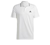 adidas Homme Essentials Piqué Small Logo Polo Shirt, White, M