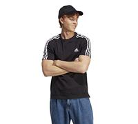 T-shirt adidas Essentials 3S manche courte noir intense blanc - M