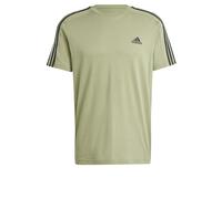 adidas Homme Essentials Single Jersey 3-Stripes Tee, Tent Green, XL