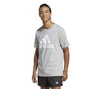 adidas Homme Essentials Single Jersey Big Logo Tee, Medium Grey Heather, M