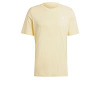 Adidas Homme Essentials Single Jersey Embroidered Small Logo Tee, Almost Yellow F22, S