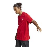 adidas Homme Essentials Single Jersey Embroidered Small Logo Tee, Better Scarlet, S