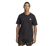 adidas Homme Essentials Single Jersey Embroidered Small Logo Tee, Black, M Tall