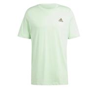 adidas Homme Essentials Single Jersey Embroidered Small Logo Tee, Semi Green Spark, S
