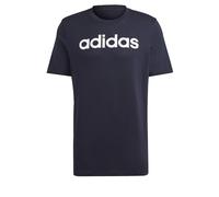 adidas Homme Essentials Single Jersey Linear Embroidered Logo Tee, Legend Ink / White, L
