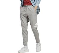 Adidas Homme Essentials Single Jersey Tapered Badge of Sport Pants, Medium Grey Heather, S