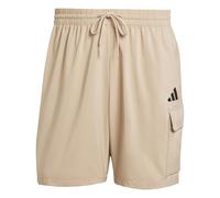 adidas Homme Essentials Small Logo Cargo Chelsea Short, Warm Sandstone/Black, S