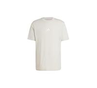 adidas Homme Essentials Small Logo Single Jersey Tee, Wonder Alumina/White, S
