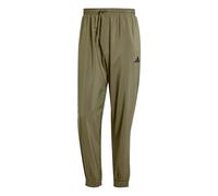adidas Homme Essentials Small Logo Stanford Elasticated Pants, Olive Strata/Black, S