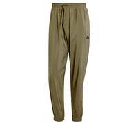 adidas Homme Essentials Small Logo Stanford Pant Elasticated, Olive Strata/Black, M