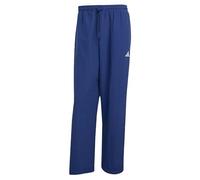 adidas Homme Essentials Small Logo Woven Open Hem Pants, Dark Blue/White, XL