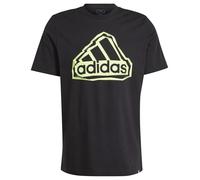 adidas Homme Folded Badge Graphic Tee, Black, M