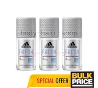 Adidas Homme Fresh Deodorant Roll-on 48H Odor Sweat Protection Fresh 50ml Pac...