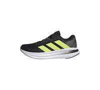 adidas Homme Galaxy 7 Running Shoes Chaussures de Course, Core Black/Pulse Lime/Grey Five, 44 2/3 EU