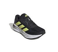 Adidas Homme Galaxy 7 Running Shoes, Core Black/Pulse Lime/Grey Five, 46 EU