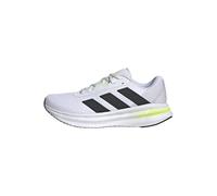 adidas Homme Galaxy 7 Running Shoes, FTWR White/Core Black/Solar Slime, 42 EU