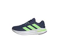 adidas Homme Galaxy 7 Running Shoes, Tech Indigo/Lime Burst/Dark Blue, 46 EU