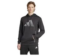 adidas Homme Game & Go Training Big Logo Hoodie Sweatshirt, Black, M