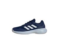 adidas Homme Gamecourt 2.0 Tennis Shoes Chaussures, Dark Blue/Cloud White/Halo Blue, 42 2/3 EU