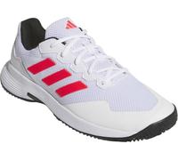 adidas Homme Gamecourt 2.0 Tennis Shoes Chaussures, FTWR White/Lucid Red/Core Black, 38 EU