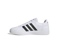 adidas Homme Grand Court Base 2.0 Shoes, Cloud White / Core Black / Cloud White, 45 1/3 EU