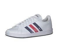 adidas Homme Grand Court Base Beyond Chaussure de Piste d'athltisme, Blanc Bleu Rouge (Ftwbla Azurea Escarl), 42 EU