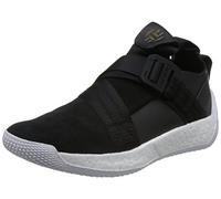 adidas Homme Harden Vol. 2 Ls Chaussures de Basketball, Noir (Cblack/Ftwwht/Gold MT Cblack/Ftwwht/Gold MT), 42 2/3 EU