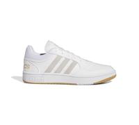 Adidas Homme Hoops 3.0 Low Classic Vintage Shoes, Cloud White/Cloud White/Magic Beige, 36 2/3 EU
