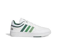 Adidas Homme Hoops 3.0 Low Classic Vintage Shoes, Cloud White/Collegiate Green/Green, 43 1/3 EU