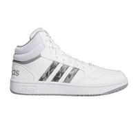 Adidas Homme Hoops 3.0 Mid Lifestyle Basketball Classic Vintage Shoes, Cloud White/Grey Six/Solid Grey, 35 1/2 EU