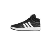 adidas Homme Hoops 3.0 Mid Lifestyle Basketball Classic Vintage Shoes, Core Black / Cloud White / Grey Six, 40 2/3 EU
