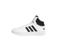 adidas Homme Hoops 3.0 Mid Lifestyle Basketball Classic Vintage Shoes, Core Black/Core Black/Cloud White, 44 2/3 EU