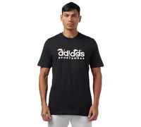 adidas Homme Landscape Sportswear Graphic Tee, Black, L