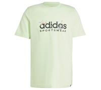 adidas Homme Landscape Sportswear Graphic Tee, Semi Green Spark, M