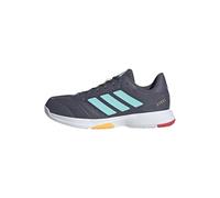 adidas Homme Ligra 8 Mens Indoor Shoes, Aurora Onix/Flash Aqua/Semi Lucid Red, 41 1/3 EU