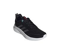 adidas Homme Lite Racer Rebold Baskets, Core Black Grey Six Sky Rush, 45 1/3 EU