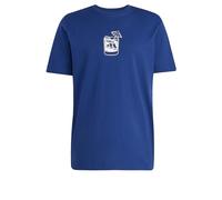 adidas Homme Lounge Drink Graphic T-Shirt, Dark Blue, L