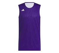 adidas Homme M Everyday Pro Bball Jersey Shirt, Team Colleg Purple/White, S