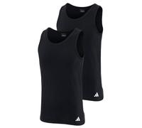 Adidas Homme Maillots de Corps, 2er Paquet - Débardeur, Active Flex Coton,
