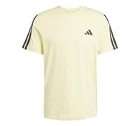 adidas Homme Men 3-Stripes T-Shirt, Powder Yellow, XXL