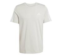 adidas Homme Men 3-Stripes T-Shirt, Wonder Alumina, L